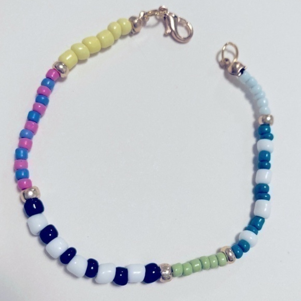 Handmade Glass Bead Bracelet | F29